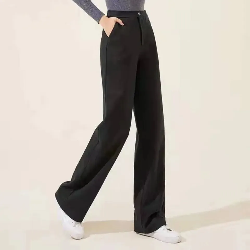 Y2K Pants Low Waisted Wide Leg Pants for Women Casual Pants Loose Fit -  annvafashion