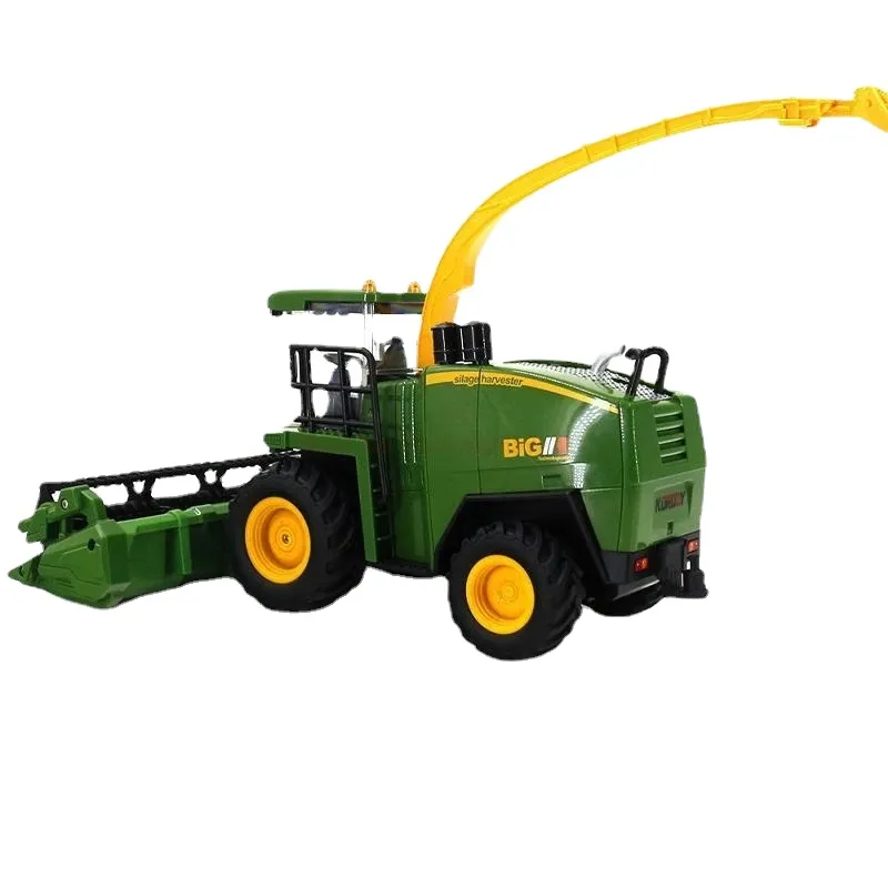 Jouet tracteur agricole avec remorque télécommande camion voiture enfants  set de jeu de ferme garçons et filles cadeau