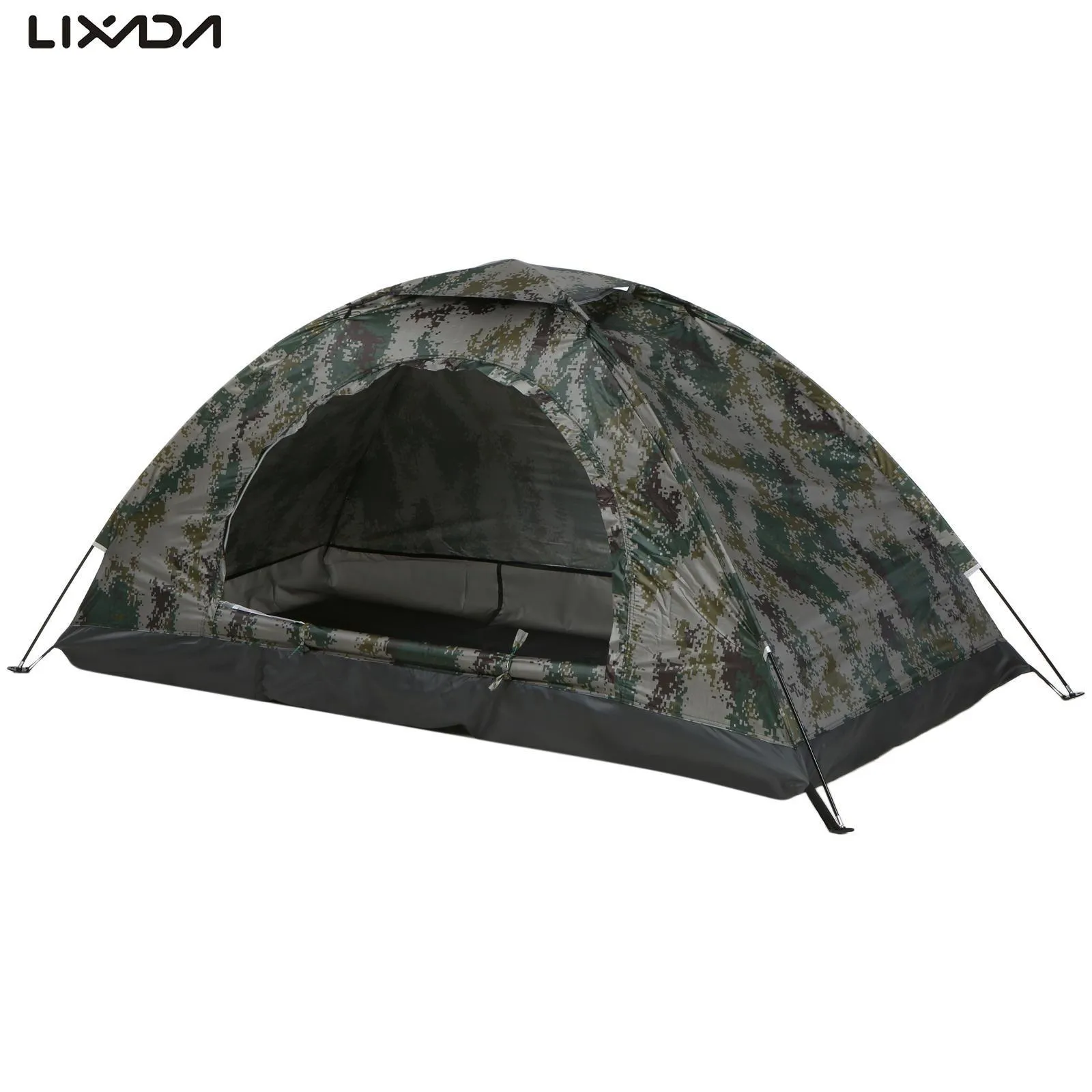 Tält och skyddsrum Ultralight Camping Tent Upf 30 Antiuv Coating Beach Portable Singledouble Person Outdoor vandring Sleeping Gears 230617