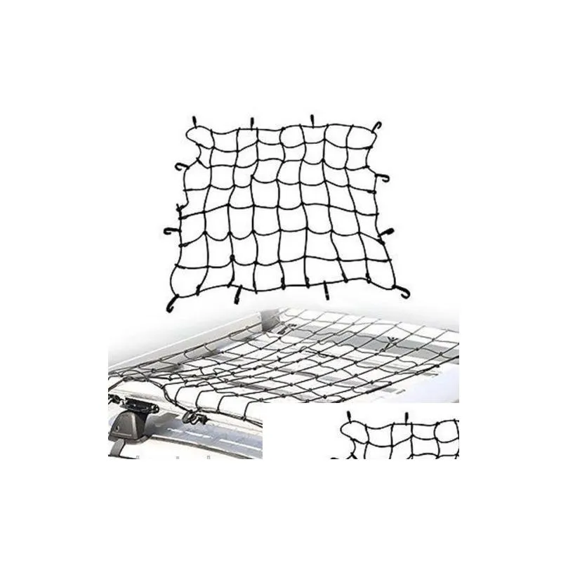 Diğer dış aksesuarlar güzel araba çatı rafı er ağ lake taşıyıcı kargo sepeti elastik net damla dağıtım cep telefonu motosikletler dhznh