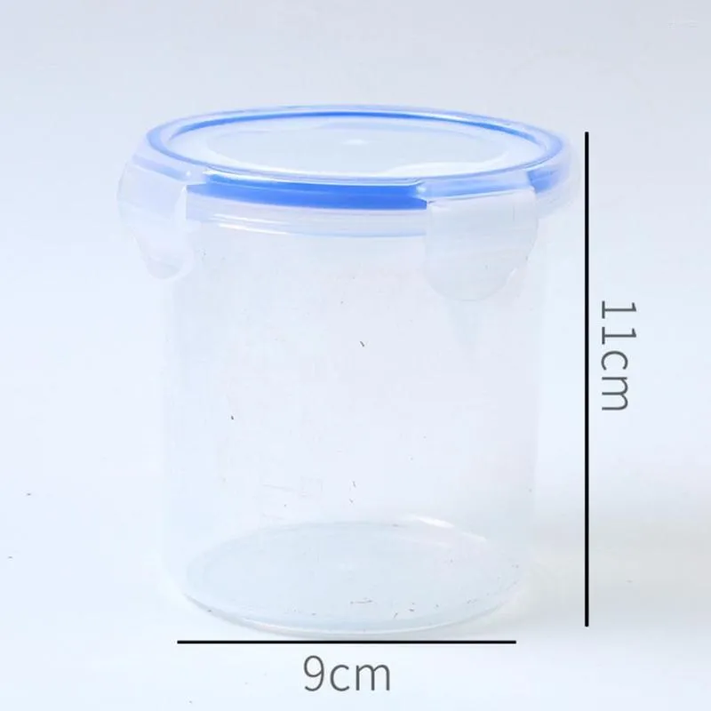 Storage Bottles 1 Set Tank With Lid Jar Dust-Proof Dry Food Grain Container Household Supplies