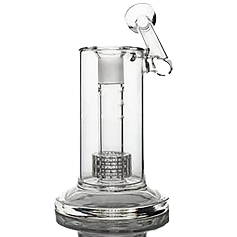 Bang en verre Mobius Matrice de conduites d'eau pour narguilé Perc Heady dab rigs chicha Unique Glass Water Bongs Smoking Glass Pipe 18mm joint