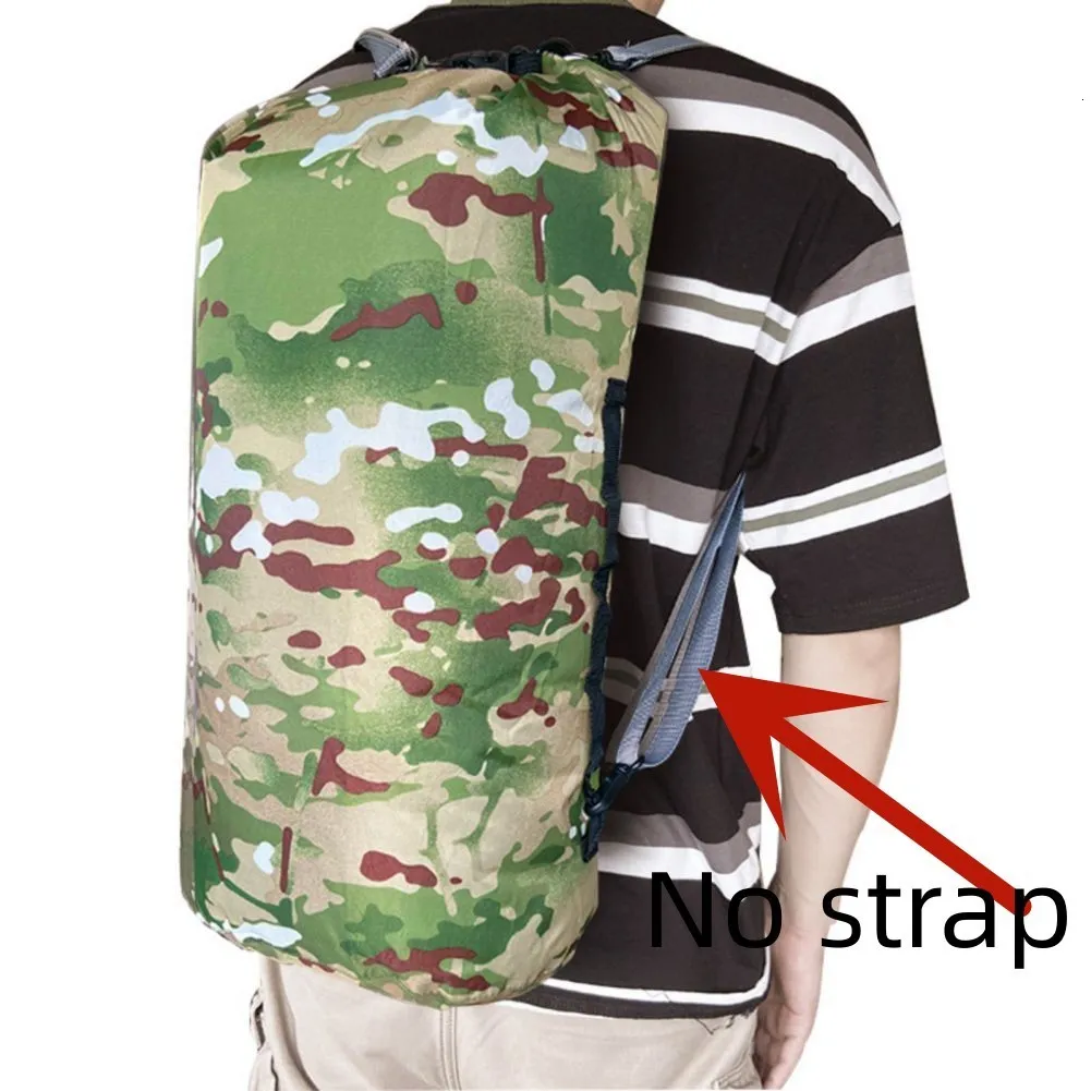 Sacs de plein air Portable Camouflage étanche sac Camping natation stockage dérive rivière Trekking 230619