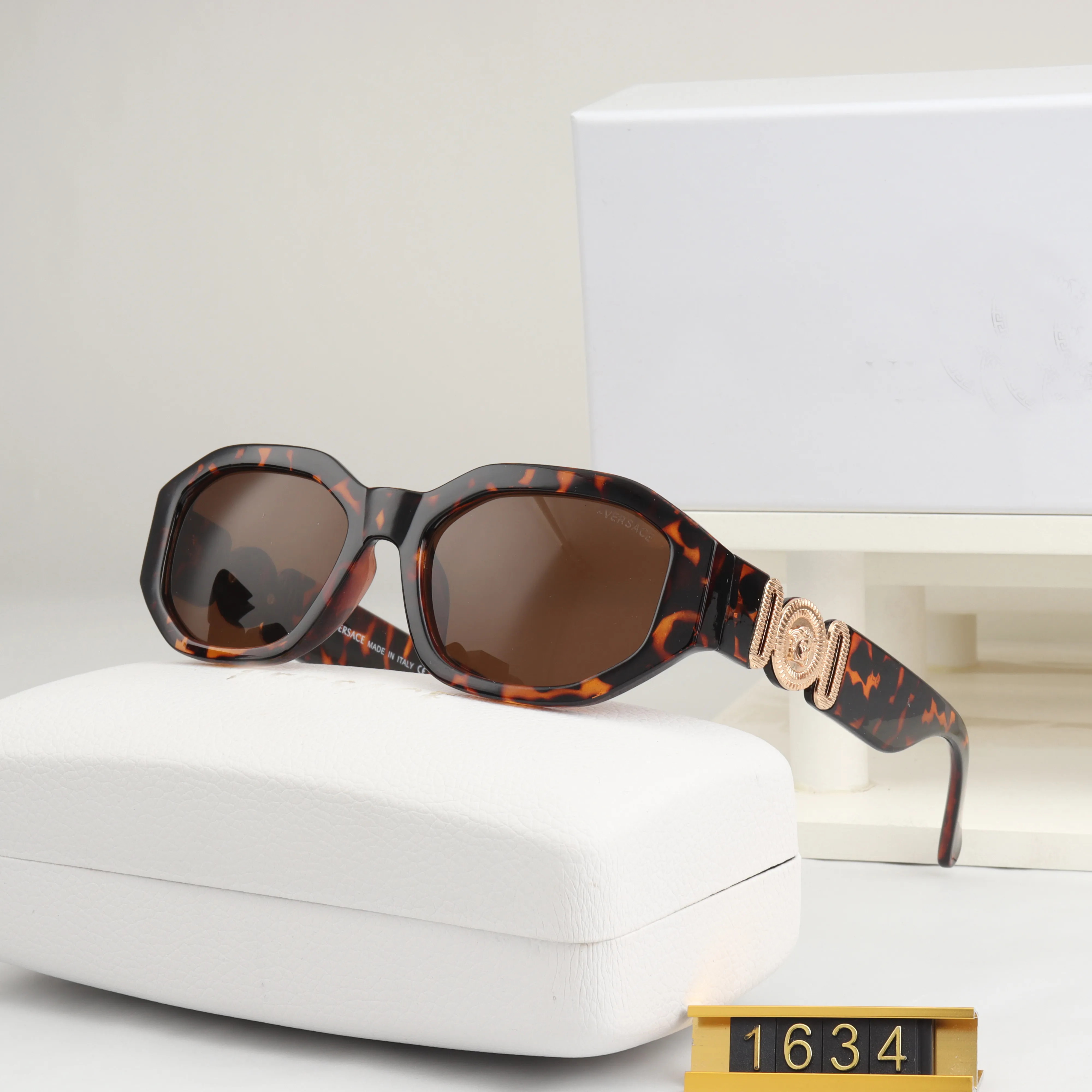 Amazon.com: Versace Man Sunglasses Black Frame, Dark Grey - Polarized  Lenses, 58MM : Clothing, Shoes & Jewelry