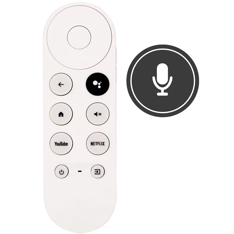 Google Chromecast 4K Snow Bluetooth Remote Control 54.0 Voice