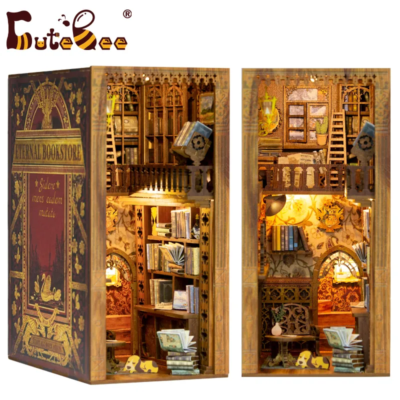 CUTEBEE DIY Book Nook Kit (Magic Pharmacist)