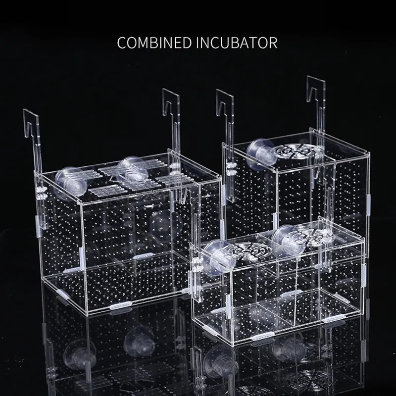 Acrylic Aquarium Box With Small Fish Aquarium Isolation Net For Tropical  Breeding Production And Tank Accessories 230620 From Fan10, $27.5