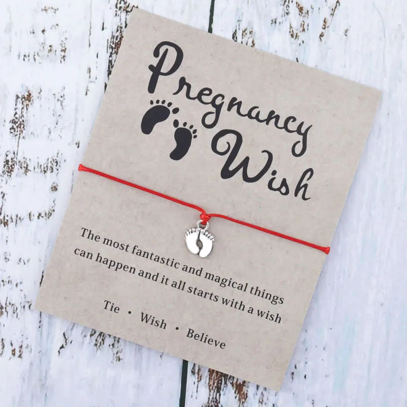 Baby shower wish clearance bracelet