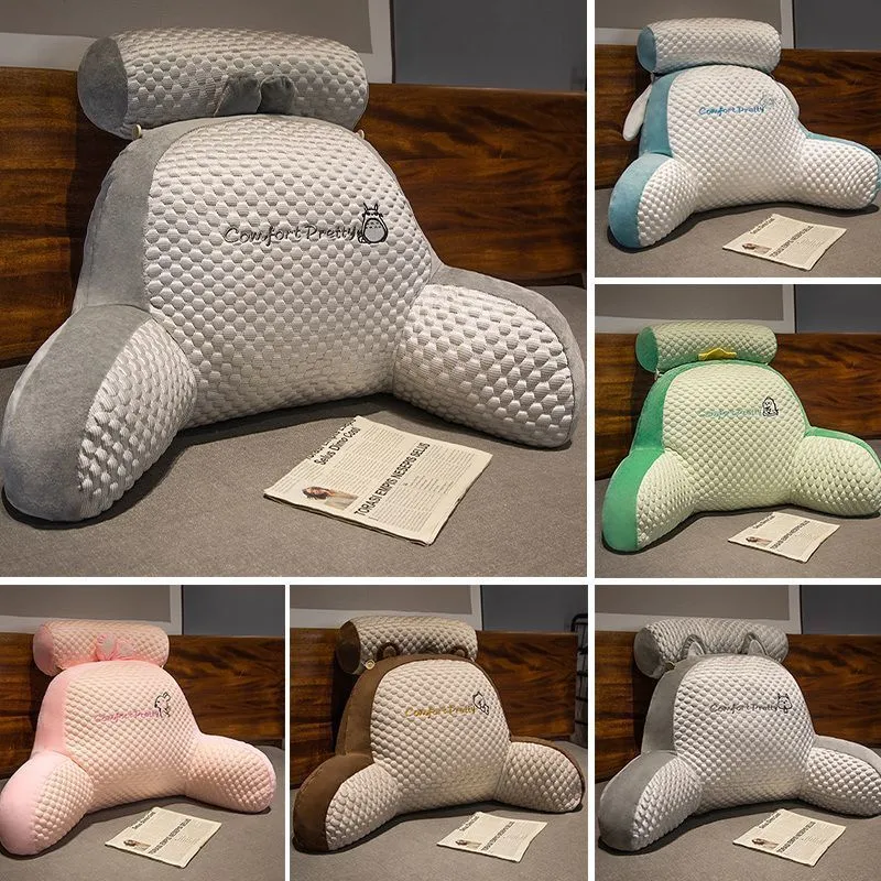 Triangular Backrest Cushion Sofa Cushions Bed Rest Pillow Back Support  Tatami