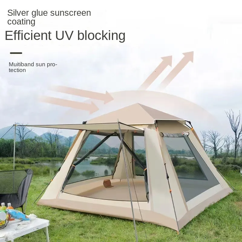 Tents And Shelters 5 8 Person Pop Cloud Up 2 Tent For Camping Outdoor Dome  Tent Automatic Easy Setup Waterproof Family Tent Hiking Backpacking 230619  From Wai06, $134.43