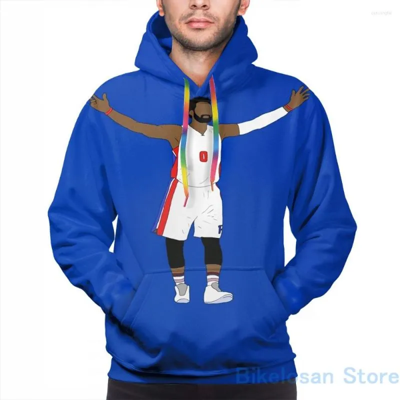 Sweats à capuche pour hommes Sweat pour hommes pour femmes Funny Andre Drummond Embrassez la foule Imprimer Sweat à capuche décontracté Streatwear