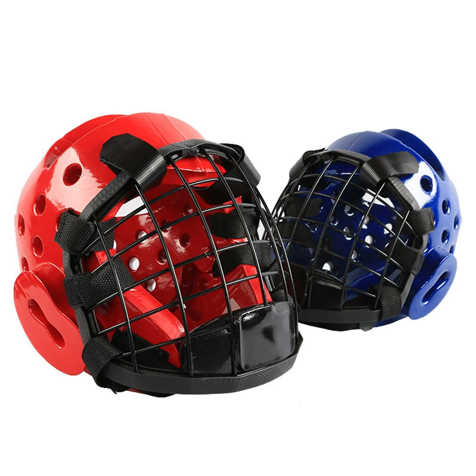 Patins Casques Taekwondo Garde Enfant Head Gear Détachable Visage Formation De Protection pour Arts Martiaux Grappling Karaté 230619