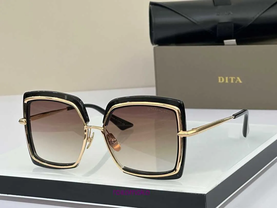 Top Originale all'ingrosso Dita occhiali da sole negozio online Grande montatura da donna DITA NARCISSUS DT 503 parasole per attività all'aperto H1QZ