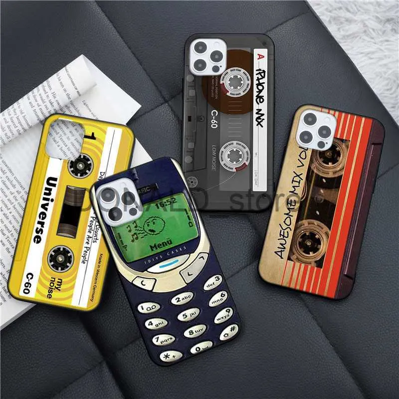 Custodie per cellulari Custodia per cassette vintage per Samsung Galaxy S20 FE S23 S22 S10 S21 A53 A50 A13 A12 A52 A32 A70 A51 A33 A31 A22 A21S A40 A71 J230620