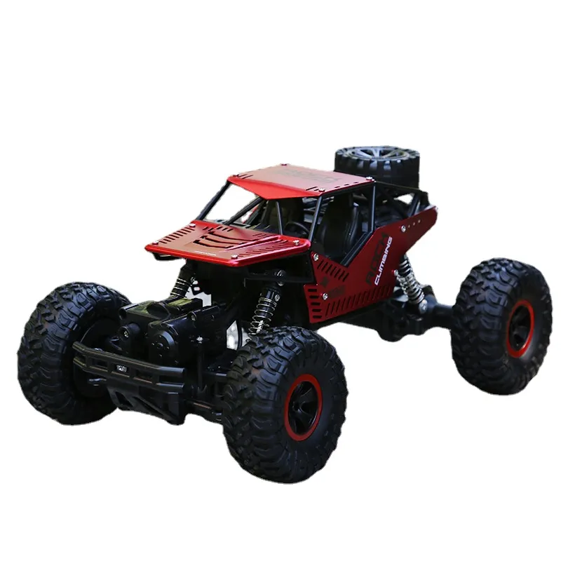 Super Cool RC Rock Climbing Car 4WD Buggy Toys A Maszyna w radiu 2.4G zdalnym sterowaniem samochodami terenowymi 1:16 Zabawki dla dzieci