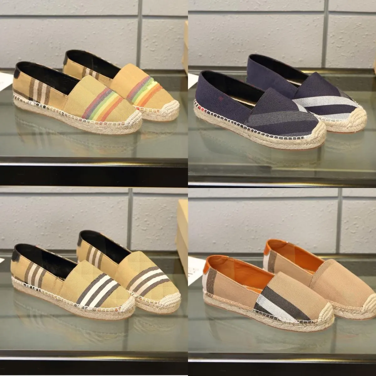 Espadrilles Comfortview Baylee 7.5 Femme - Canvas Brodé Fleuri Slip-On