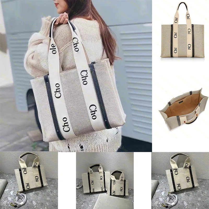 Sac de créateur femme Woody les sacs fourre-tout mode luxe femmes bandoulière Designers Designer paille Cluth Sunshine School