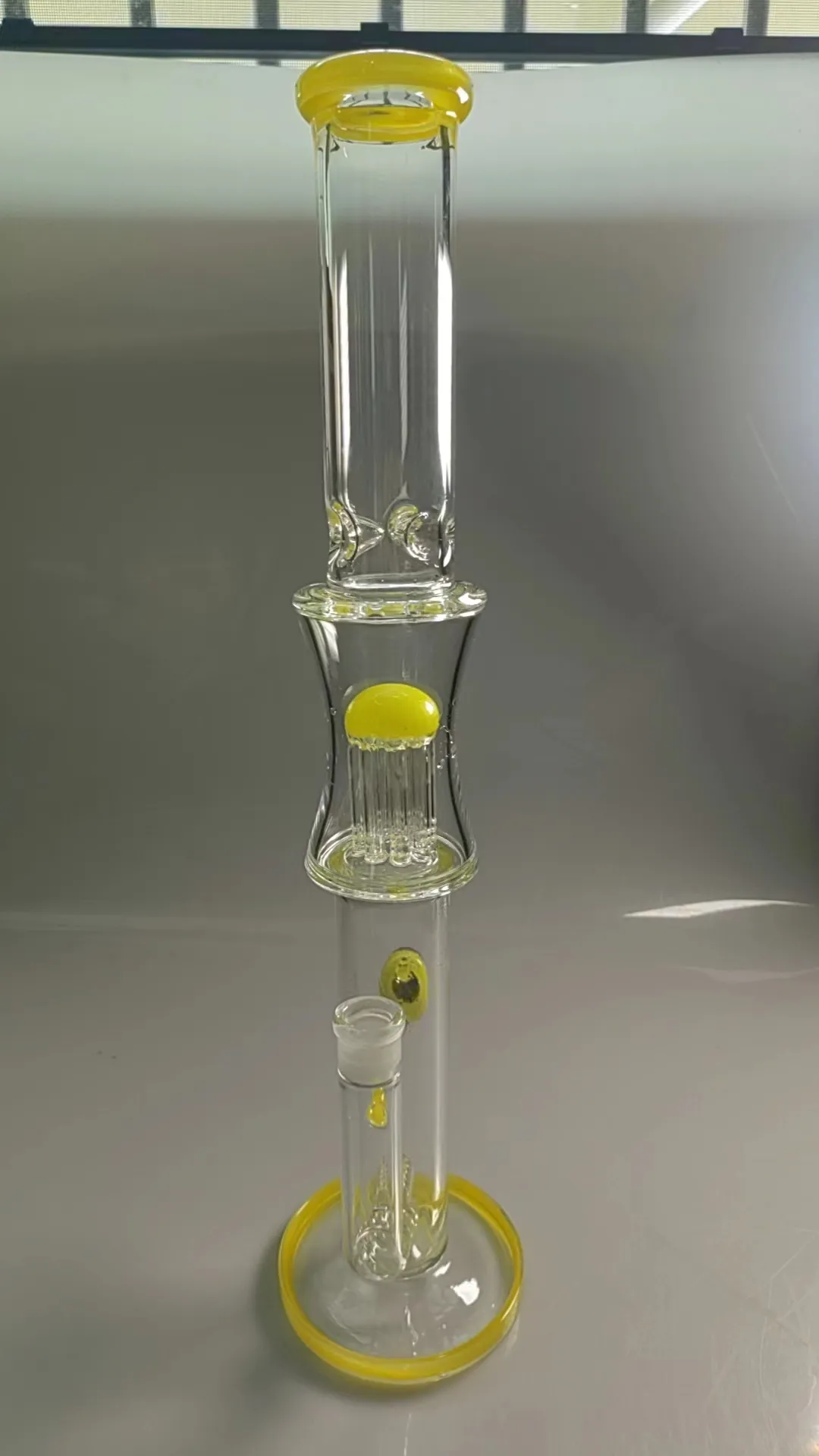 customized honeycomb bong hookahs smoking pipe Borosilicate glass vortex bong Gravity Hookah Elf Bardab rig ash catcher oil burner water pipes bubbler Rocket