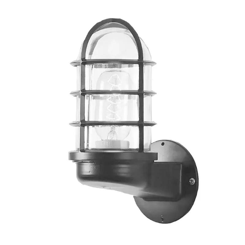 Outdoor Wall Light Fixture Exterior Wall Mount Lantern Waterproof Vintage Wall Sconce Retro Wall Lamp without Light Source