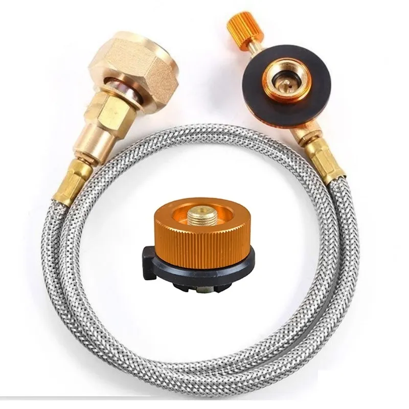 Camp Kitchen LPG Gas Stove Adapter Durable Metal Tank Coupler For Propane Save On Refills 230617 From Keng06 6.93 DHgate.Com