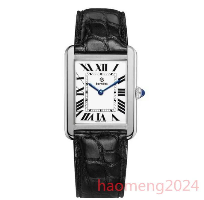 Elegant Rectangular Tank Watch for Women with Quartz Movement and ...