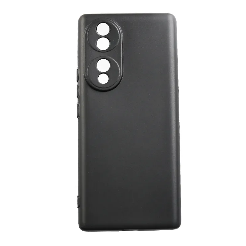 Capa de telefone TPU de silicone macio preto fosco para Huawei Mate 60 Honor 90 X6a X8A 50 50SE 9A 70 80 GT Pro X30i X20 X8 X7 X6 70 Lite Play 5 30 Plus Capa plana 5G à prova de choque