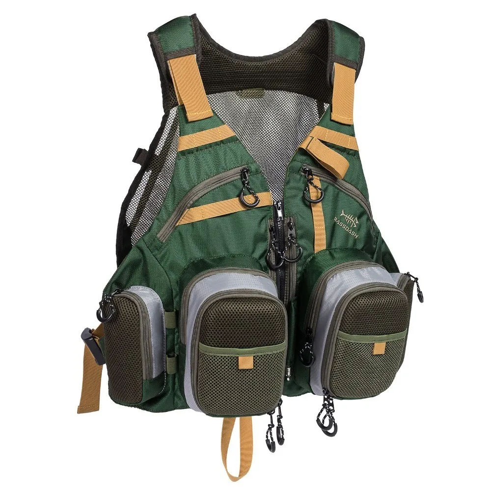 Other Sporting Goods Bassdash Breathable Fishing Vest Outdoor Sports Fly  Swimming Adjustable Vest Fishing Tackle 230619 From Wai06, $16.75