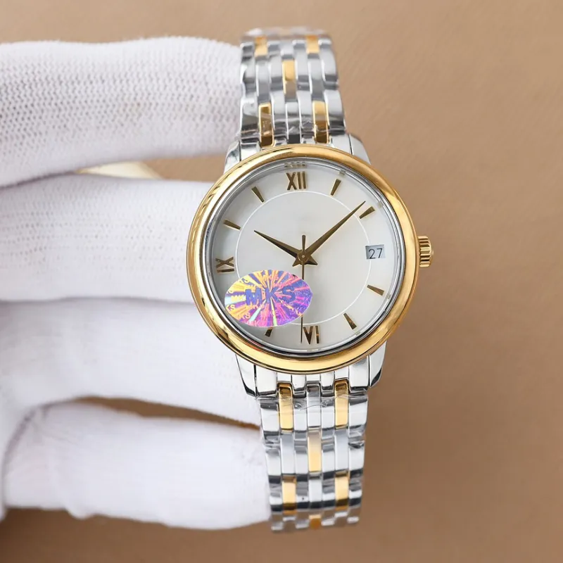 High-quality all stainless steel ladies watch 32mm MKS difei classic women series quartz waterproof watch luxury gifts 119