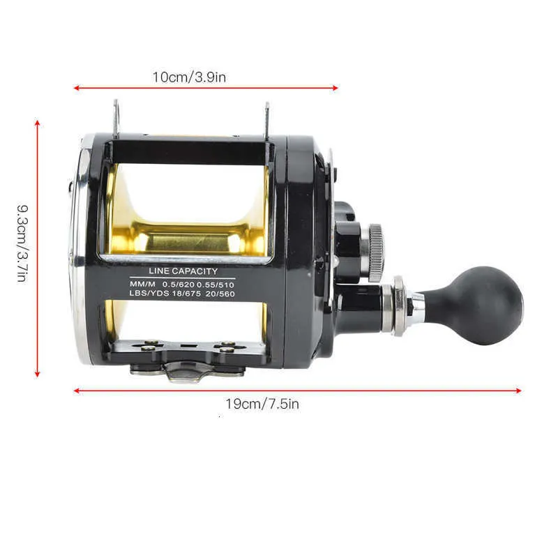 TR12000 Trolling Drum Round Baitcasting Reels Metal Sea Fishing Line Reels  For Deep Tossing And Casting 230619 From Wai05, $53.13