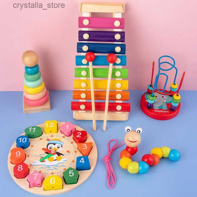 Juguetes Montessori Rompecabezas AÃ±os Rompecabezas De Madera