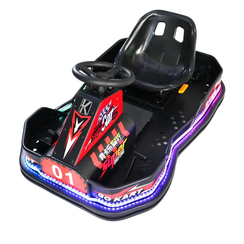 Électronique Parent-enfant Crazy Electric Go Kart Super Haute Qualité Drift Kart 500w 36V Go Kart Support Vente en gros