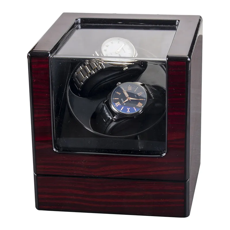 Watch Boxes Cases 212 Slot Winder Box 5 Réglage de vitesse Remontoir de montre automatique Intelligent Table rotative automatique Shaker Mécanique Chaîne de montre 230619