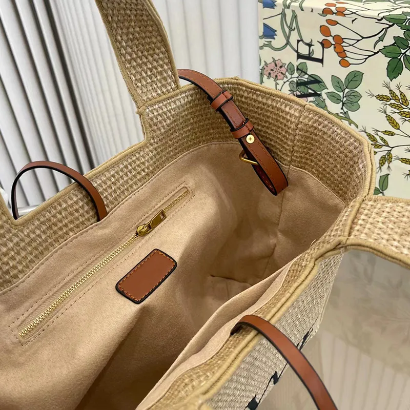 Borsa Estiva Beige Paglia Borsa A Tracolla In Paglia Intrecciata Per Donna, Colore Beige/khaki, Perfetta Per L'estate E La Spiaggia Borsetta Paglia Beige Khaki
