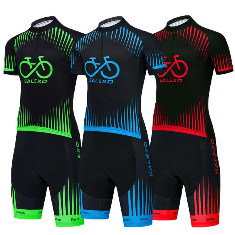 Cycling Jersey Sets Set Salexo Summer Maillot Ropa Ciclismo Man Bicycle Mountain Bike Clothing Sportswear Suit 230620