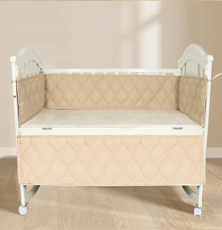 Baby Crib Bumpers - Soft Bed Rails for Newborns, Anti-Collision Cot ...
