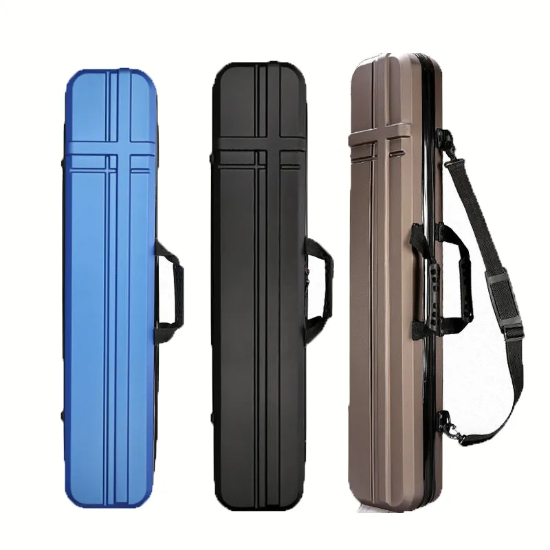 Fishing Accessories 70cm 80cm 125cm 130cm Fishing Rod Bag Tackle Pole Reel Lure Case Waterproof ABS Hard Case Cover Durable Storage Box 230619