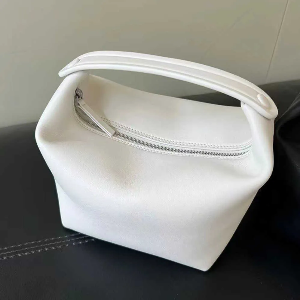 Torba designerska torebka rzędowa damskie kubełko warstwę krowi lunchbox moda moda seniorsko -faktura skórzana torba do pracy