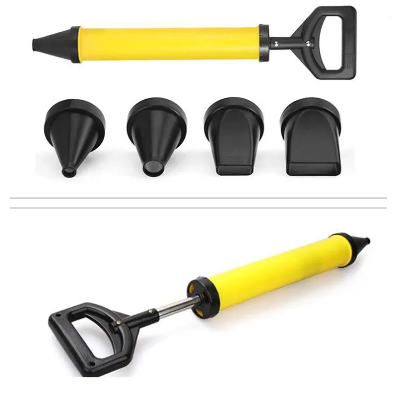 Portable Cement And Lime Mortar Caulking Gun Tube With 4 Nozzles Ideal