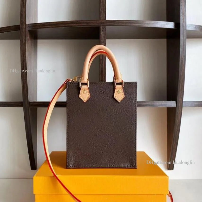 DesignerMini Damväska Tote handväska handväska budbärare axel datumkod serienummer blombokstäver