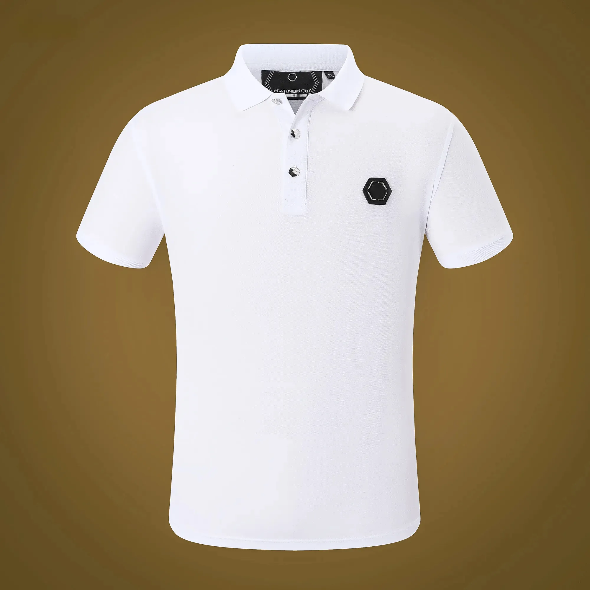 NEW PP Men s Polo Shirt Summer Skull Diamond Phillip Plain Short Sleeve Designer T Shirt Harajuku Tee Brand Skulls Print Tops Streetwear WP9004