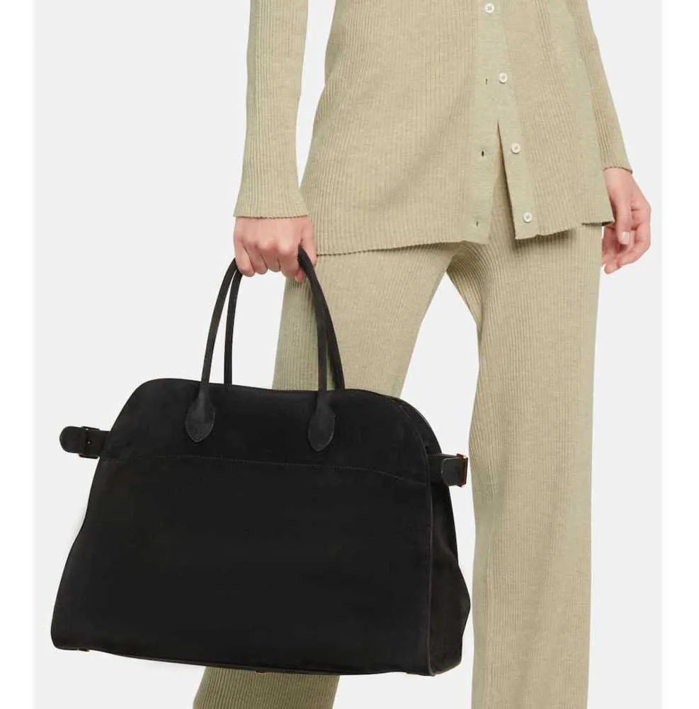 Designer väskor läder margaux handväska pendlare väska ko läder tote resor axel ljus lyxklassik tote raden mode fritid
