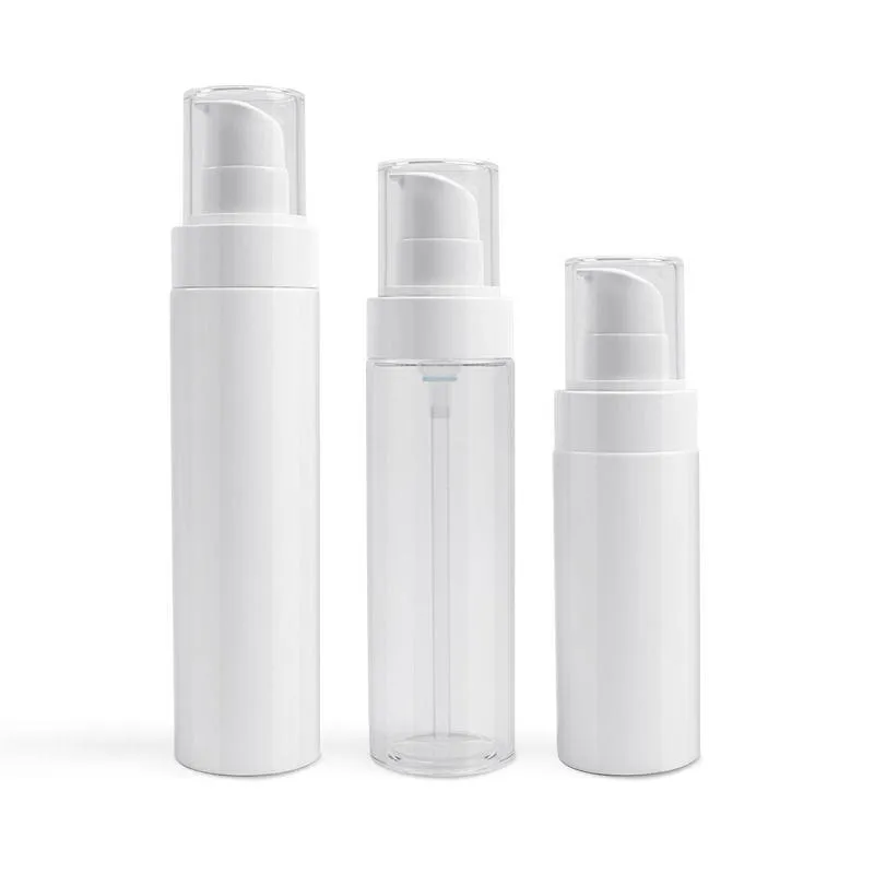 100ml 120mlプラスチックペットローションボトルプラスチック女性化粧品コンテナ補充可能なポータブルメイクパッケージf872 xhimr