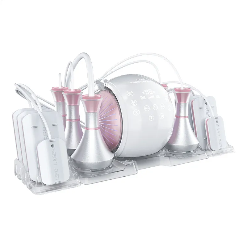 6 I 1 80K Cavitation Vakuum Slantmaskin Radiofrekvens Ultraljud Lipo Laser Beauty Equipment