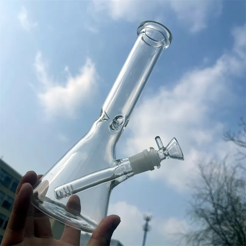 produzione di bicchieri per narghilè Bong in vetro Tubi per acqua Dab rig catcher materiale spesso per fumare bong da 10,5 "