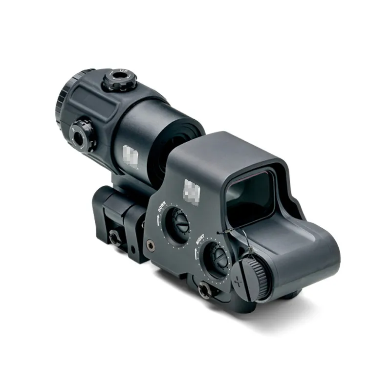 Lunette de visée tactique G43 3X et 558 Red Green Dot Sight Combo Fusil Optique de chasse avec interrupteur sur le côté STS Montage détachable rapide sur rail de 20 mm