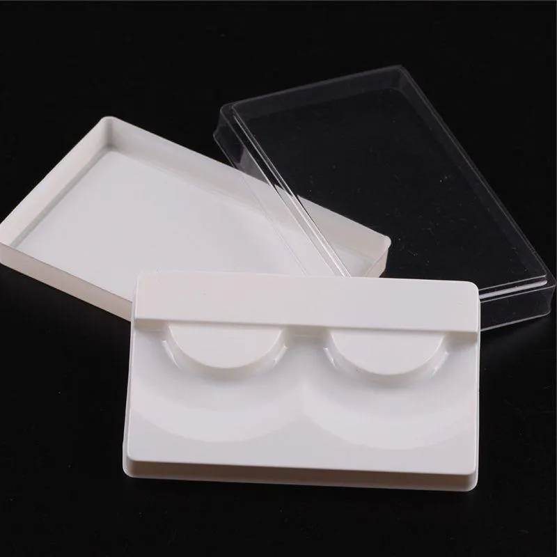 Ögonfransar Case Makeup Cosmetics False Eyelash-Case Eye Lashes Empty Storage Box Eyelash Packaging Box F618 JWVWD