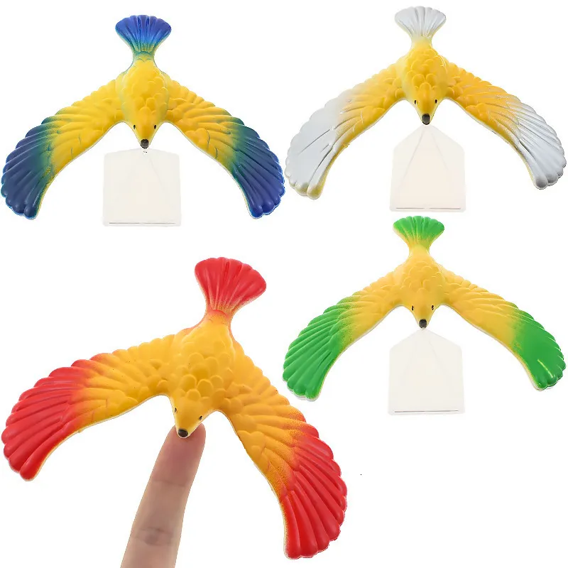 Novel Games Novelty Balance Bird Toys Plastic Amazing Tumbler Toys Puzzle Game Gravity Balance Eagle Kids Learning Toys Relief Stress Gifts 230619