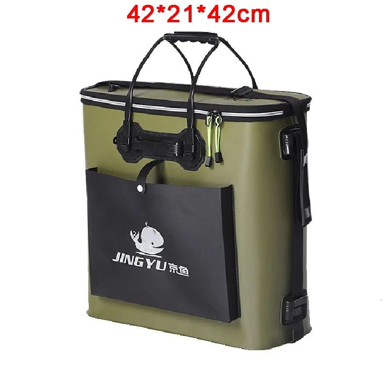 Fishing Accessories Portable Fishing Bag Water Bucket Storage Boxes  Collapsible Thicken Live Fish Tank Water Bucket Outdoor Camping Fishing  Tackle 230619 From Wai05, $32.1