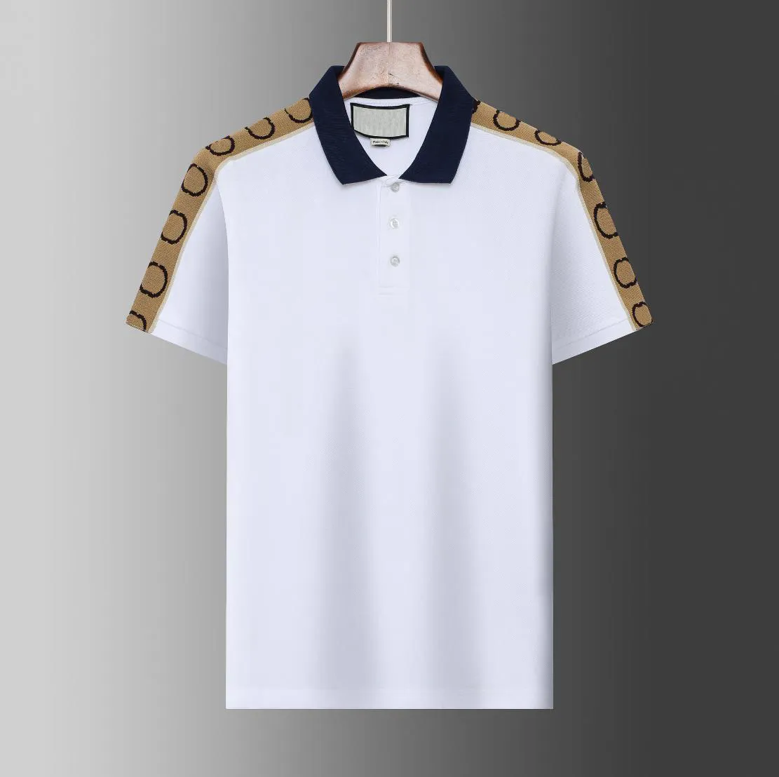 Wholesale Luxury Embroidered Business Casual Polo Shirt For