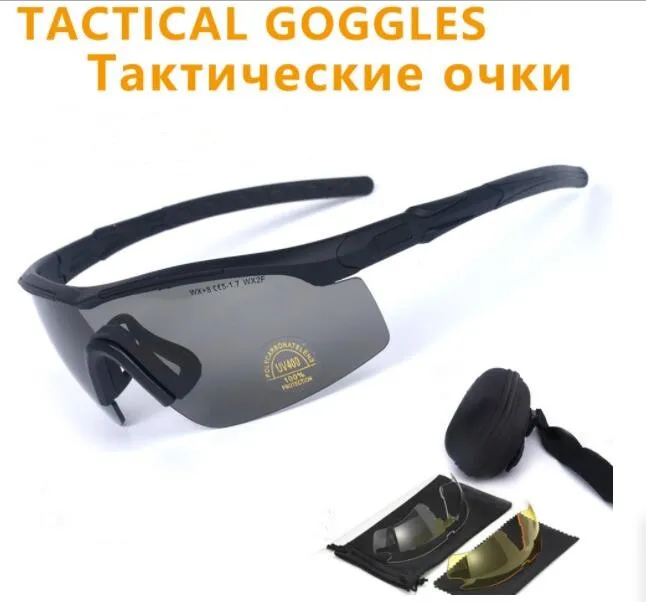 CS Army Fans Tactical Goggles Schieten Nachtzicht Beschermende Bril 5.11 Set